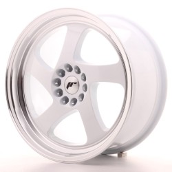 Japan Racing JR15 17x9 ET25 Blank White