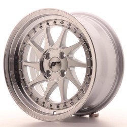 Japan Racing JR26 17x8 ET20 4x100/108 Machined Sil