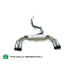 Exhaust System Armytrix AUVS4 cat-back AUDI S3 8V 2.0