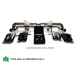 Exhaust System Armytrix LBGL5-C cat-back LAMBORGHINI GALLARDO LP550-2 5.2L - LAMBORGHINI GALLARDO LP560-4 5.2L - LAMBORGHINI GALLARDO LP570-4 5.2L