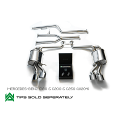 Exhaust System Armytrix MB042 cat-back MERCEDES-BENZ C-CLASS W204 C180-C200-C250