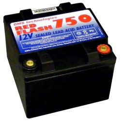 Battery Red Flash 750 AGM