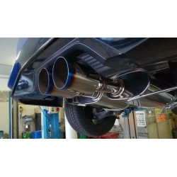 EXHAUST SYSTEM 31021-AH004 HKS LEGAMAX Premium Muffler Honda Civic Hatchback FK7