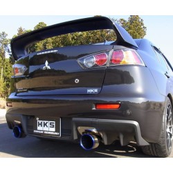 Sistema di Scarico HKS Super Turbo Muffler 31029-AM003 Mitsubishi Evo X CZ4A 4B11