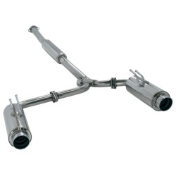 Exhaust System HKS Silent Hi-Power 31019-AM010 Silent Hi-Power Mitsubishi Evo X CZ4A 4B11