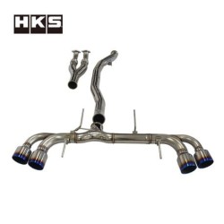 Exhaust System HKS Racing Muffler 31008-KN001 Nissan GT-R R35 VR38DETT