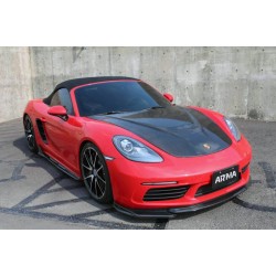 Armaspeed 1CCPS21F07-A-GLOSS Carbon Front Lip PORSCHE BOXSTER 718 2.0L-2.5L - PORSCHE CAYMAN 718 2.0L-2.5L