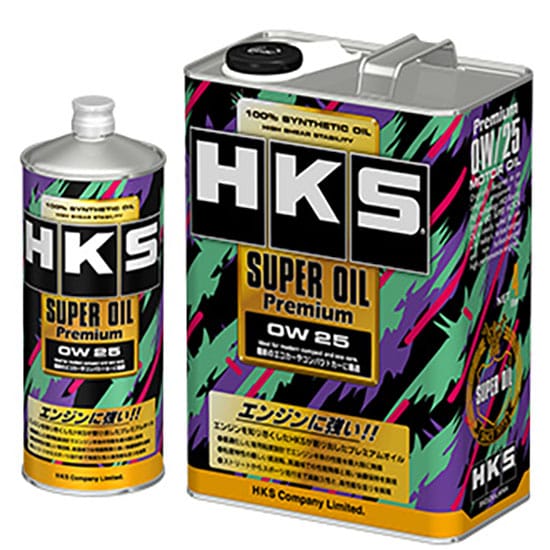 HKS Engine Oil Super Oil Premium 0w25 Gasoline 4L Super Oil Premium HKS  by https://www.track-frame.com 