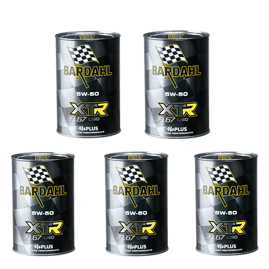 Engine Oil  BARDAHL XTR RACING 39,67 5W50 5L XTR Bardahl  by https://www.track-frame.com 