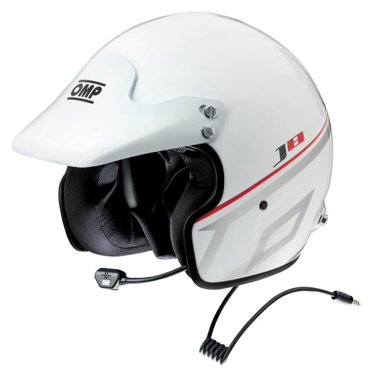 Helmet Omp J8 Intercom Nexus White J8 Intercom Nexus Omp  by https://www.track-frame.com 