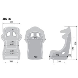 Seat Sparco ADV Sc Carbon