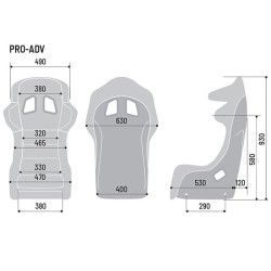 Sedile Sparco Pro ADV carbonio