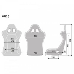 Sedile Sparco Grid Q QRT