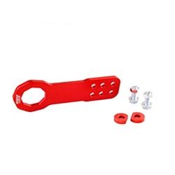 Tow Hook Password JDM Style Red Front