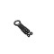 Tow Hook Password JDM Style Black Front