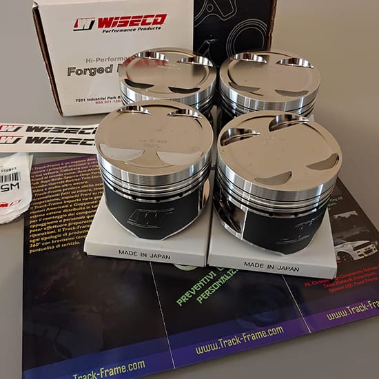 Pistons  Kit Wiseco Toyota 3S-GTE 86,00mm ArmorPlating WK615M86AP Wiseco ArmorPlating Wiseco  by https://www.track-frame.com 