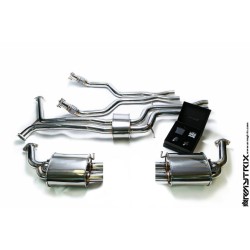 Exhaust System Armytrix AUC7T cat-back AUDI A6 C7 3.0 - AUDI A7 C7 3.0