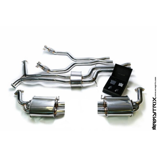 Exhaust System Armytrix AUC7T cat-back AUDI A6 C7 3.0 - AUDI A7 C7 3.0 Exhaust Armytrix Armytrix  by https://www.track-frame.com 