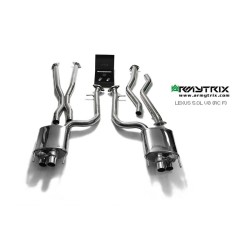 Exhaust System Armytrix LXRCF cat-back LEXUS RC F 5.0L