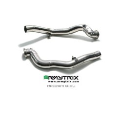 Exhaust System Armytrix MG572-CD sportcat MASERATI GHIBLI M157 3.0L