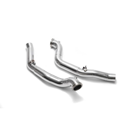 Exhaust System Armytrix MG572-DD downpipe MASERATI GHIBLI M157 3.0L Exhaust Armytrix Armytrix  by https://www.track-frame.com 