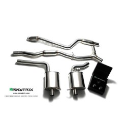 Exhaust System Armytrix MB052-6C cat-back MERCEDES-BENZ C-CLASS W205 C180-C200-C250-C300 - MERCEDES-BENZ C-CLASS C205 C180-C200-C250-C300 - MERCEDES-BENZ C-CLASS S205 C180-C200-C250-C300