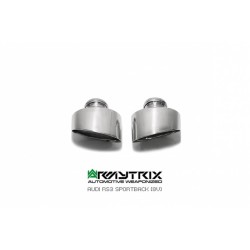 Exhaust System Armytrix DS39C tips AUDI RS3 8V 2.5