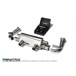 Exhaust System Armytrix P92C2-DD turboback PORSCHE 911 991 MK2