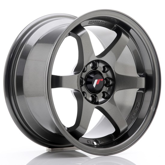 JR Wheels JR3 15x8 ET25 4x100/114 Gun Metal