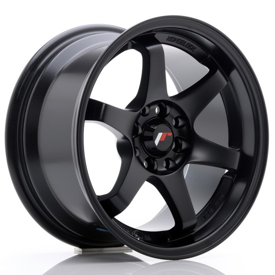 JR Wheels JR3 15x8 ET25 4x100/114 Matt Black