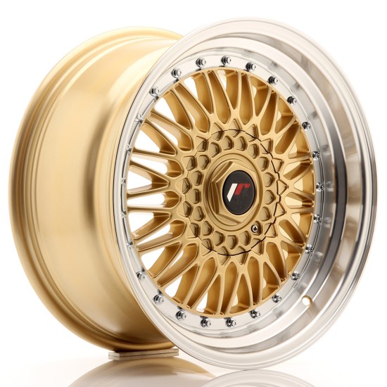 JR Wheels JR9 17x8,5 ET20 5x112/120 Gold w/ Machined Lip