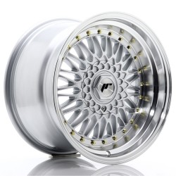 JR Wheels JR9 17x10 ET20 5x112/120 Silver w/ Machined Lip