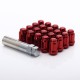 Forged Steel Japan Racing Nuts JN2 12x1,5 Red