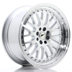 JR Wheels JR10 17x8 ET20 4x100/108 Silver Machined Face