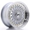 JR Wheels JR9 15x7 ET20 4x100/108 Silver w/ Machined Lip