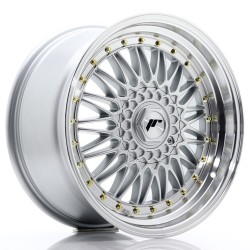 JR Wheels JR9 18x9 ET40 5x112/114 Silver w/ Machined Lip