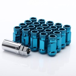 Forged Steel Japan Racing Nuts JN1 12x1,5 Blue