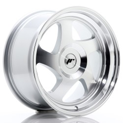 JR Wheels JR15 16x8 ET25 BLANK Silver Machined Face