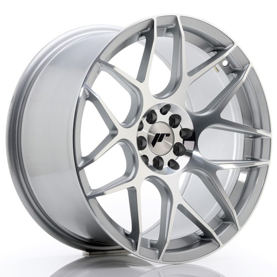 JR Wheels JR18 18x9,5 ET35 5x100/120 Silver Machined Face