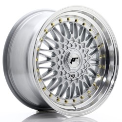 JR Wheels JR9 17x8,5 ET20 4x100/114 Silver w/ Machined Lip