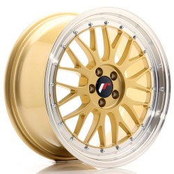 JR Wheels JR23 18x8,5 ET35 5x100 Gold w/ Machined Lip