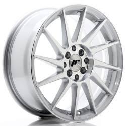 JR Wheels JR22 17x7 ET25 4x100/108 Silver Machined Face