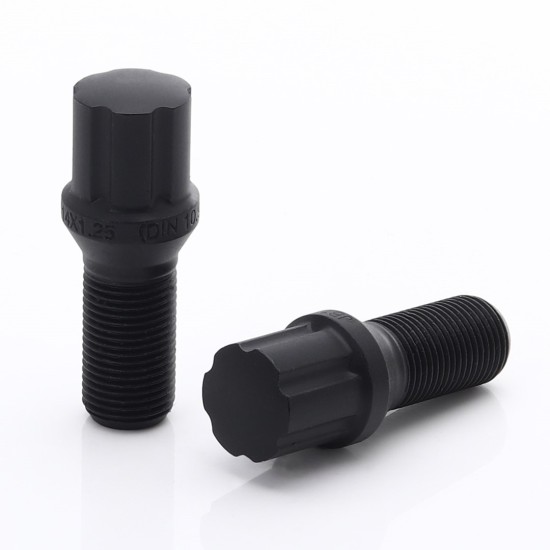 Japan Racing JB1 Bolts 14x1,5 Black