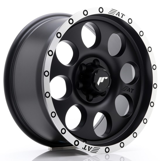 JR Wheels JRX4 17x8.5 ET20 6x139.7 Matt Black w/ Machined Lip