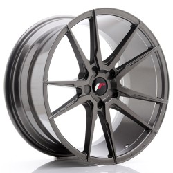 JR Wheels JR21 20x10 ET40 5H BLANK Hyper Gray