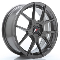 JR Wheels JR30 17x7 ET40 4x100 Hyper Gray