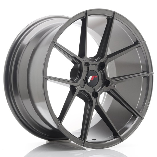 JR Wheels JR30 20x11 ET30-50 5H BLANK Hyper Gray