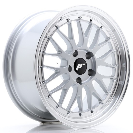 JR Wheels JR23 18x8,5 ET25 5x120 Hyper Silver w/ Machined Lip