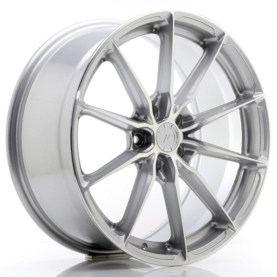 JR Wheels JR37 19x8,5 ET45 5x112 Silver Machined Face