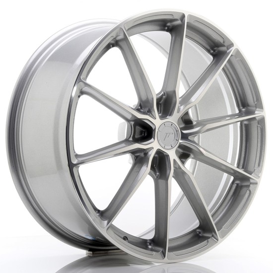 JR Wheels JR37 20x9 ET20 5x120 Silver Machined